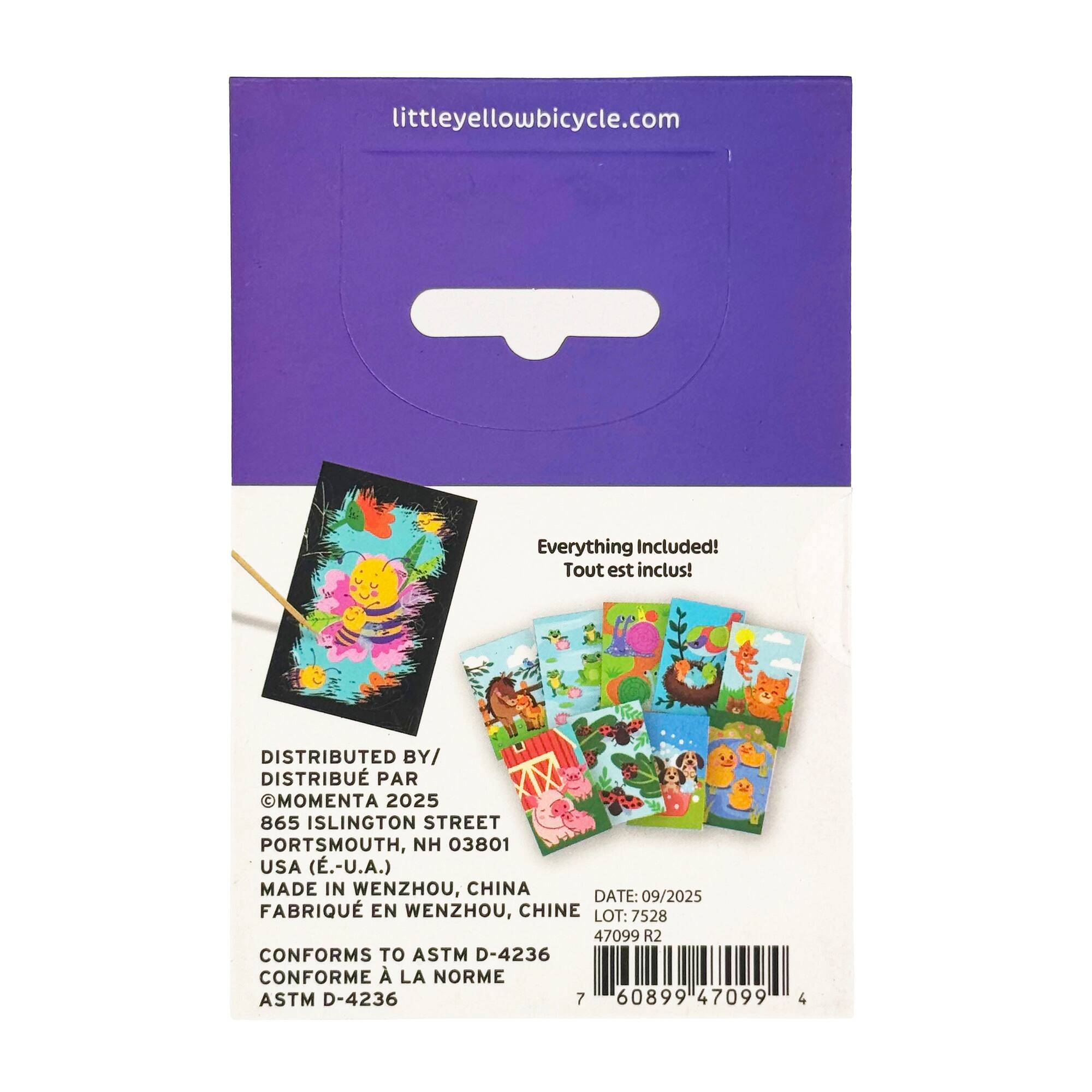 Little Yellow Bicycle® Pony Mini Scratch Art Kit